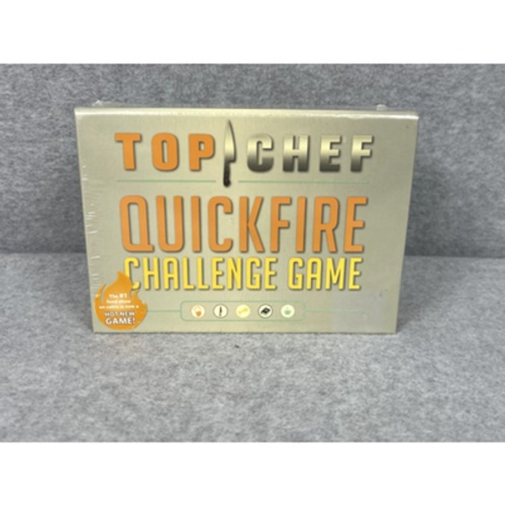 Top Chef Quickfire Challenge New Game‎ Sealed Trivia 4 Players